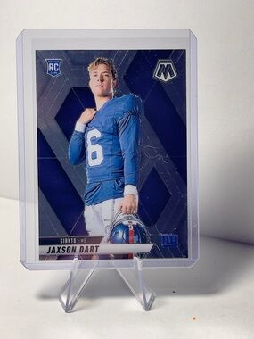 Panini Mosaic Jaxson Dart Rookie Trading Card - Blue